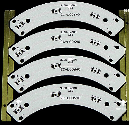 (image for) 18W 14W 12W 9W 8W 6W Arc SMD5730 5630 Ceiling Light Aluminum Plate
